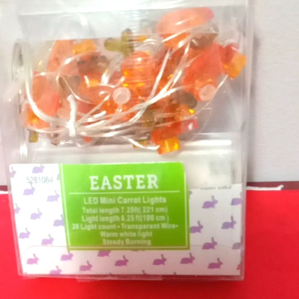 Easter LED Mini Carrot Lights NEW 🥕🥕🥕🥕🥕🥕